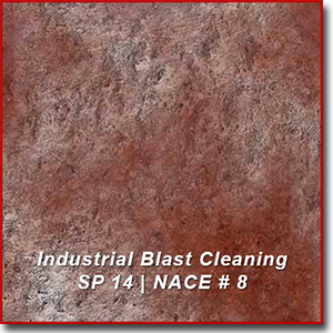 sample of industrial blast cleaning