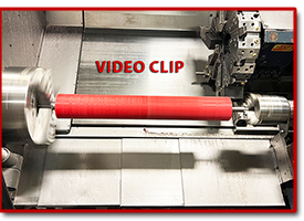 Video clip of grinding a roller